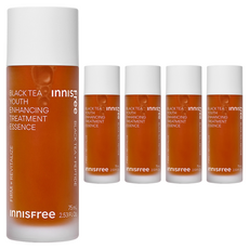 이니스프리 블랙티 유스 인핸싱 트리트먼트 에센스, 75ml, 5개