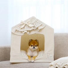 ITS DOG KONE 框架寵物屋, 米色, 1個