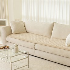 The Zari 蓬鬆柔軟高密度超細纖維防滑沙發墊兼地毯