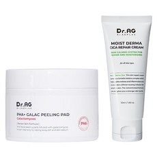 닥터에이지 파하 갈락 필링패드 40p + 시카 리페어 크림 50ml, 1세트