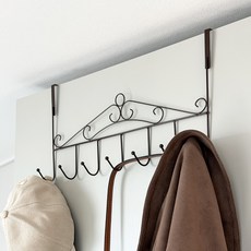 오브메종 문 도어 행거 7구, 브론즈, 1개