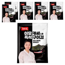 광천김 이모카세 1호 즉석구이김, 16g, 6개