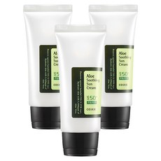 코스알엑스 알로에 수딩 선 크림 SPF50+ PA+++, 50ml, 3개