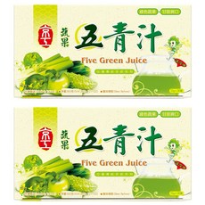 京工 蔬果五青汁 30包, 360g, 2盒
