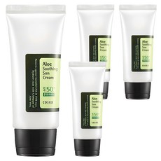 코스알엑스 알로에 수딩 선 크림 SPF50+ PA+++, 50ml, 4개