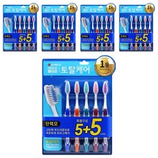 페리오 토탈케어 탄력모 칫솔, 10개입, 5개