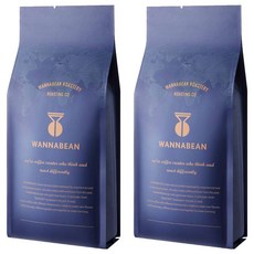 워너빈 체리시 블랜디드 원두커피, 1kg, 2개, 홀빈(분쇄안함)