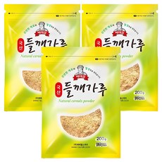 배대감 국산들깨가루, 200g, 3개