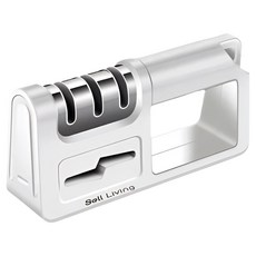 셀리빙 논슬립 4in1 멀티 칼갈이, 화이트, 1개