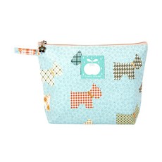 Coney Island 長頸鹿圖案防水收納袋, I love dog 藍色