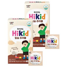 일동후디스 아동용 하이키드 칼슘 츄어블 1.6g, 120정, 2개