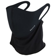 Volvik 富維克 圍脖式運動防曬口罩, 黑色