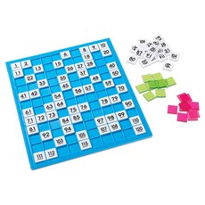 Learning Resources 1到120數字排列板 LER1332, 1套