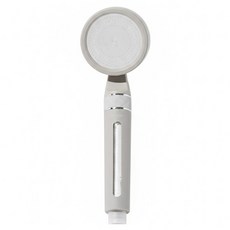 AQUADUO 高級開花系列 開/關蓮蓬頭 新增旋轉開關設計, 灰色, 1個