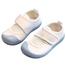 bebehome 小童網面透氣帆布小白鞋