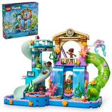 LEGO 樂高 Friends系列 心湖城水上樂園積木玩具 42630 適合8歲以上兒童, 1盒, 多色