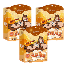 明基健康生活 幸福物語 迪士尼 蒸氣眼罩 奇奇蒂蒂 日本控溫膜專利薄片 洋甘菊, 3個裝, 3盒