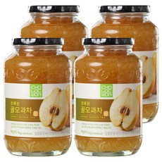 초록원 꿀모과차 액상차, 1kg, 4개