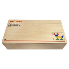 educo 幾何拼塊組圖遊戲 Set, 多色, 4人, 1組