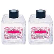 QiMart 春花 法國精油擴香瓶, 200mL, 2瓶, 絲絨玫瑰