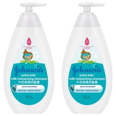 嬌生嬰兒牛奶保濕洗髮露 500ml 蘊含牛奶蛋白 維他命B5及維他命E, 2瓶