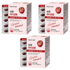 Nutri D-DAY 超級番茄紅素番茄萃取錠, 60顆, 3個