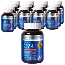 뉴트리디데이 프리미엄 오메가3 골드 1100, 90정, 14개