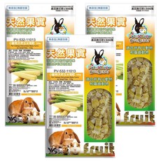 Pet Village 魔法村 小動物天然玉米筍乾, 110g, 3包