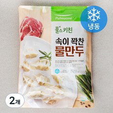 풀무원 풀스키친 속이 꽉찬 물만두 (냉동), 1.35kg, 2개