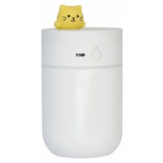 治癒系萌寵靜音加濕器 147g, 多色 款式隨機, X25humidifier