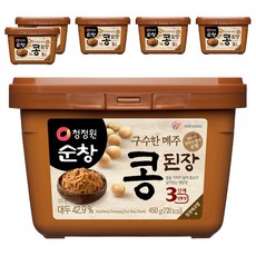 Daesang Chung Jung One Soybean 大醬廣場, 450g, 6盒
