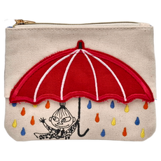 MARUSHIN 丸真 MOOMIN 面紙小物收納包, 11x15cm 純棉, 1個