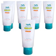 TONKY 兒童髮蠟軟型, 12個月以上適用, 輕鬆去除, 乳液般柔軟味道, 清新可人, 100ml, 6條