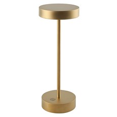 義大利UBIQUA standy 輕奢工業風usb充電式檯燈(小款)-香檳金,1入, 1件