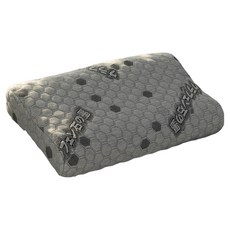 JINDACHI 金大器 天絲石墨烯乳膠枕 顆粒按摩型, 1個, 灰色
