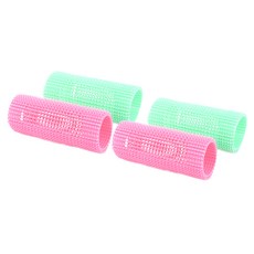 黃麻髮捲長度 100 毫米額外/長 45 毫米, 混色, 4入