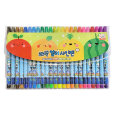 YOUNG ART 男孩款 24色簽字筆, 款式隨機, 1組