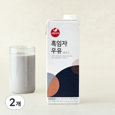 서울우유 흑임자 우유, 750ml, 2개