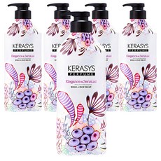 케라시스 퍼퓸 샴푸 엘레강스 앤 센슈얼, 980ml, 5개