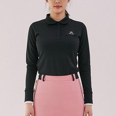 HALEY 헤일리골프 여성용 더블 소매 긴팔 카라티셔츠 HS KT1005