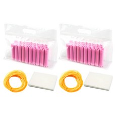 셀리본 헤어볼륨 롤스타 셀프 펌 세라믹 롯드 3호 세트, 2세트