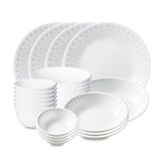 코렐 샤이니데이즈 원형 6인 홈식기세트 24p, 24개, 6종