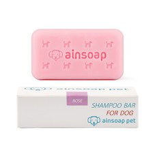 ainsoap 狗狗玫瑰香皂 + 起泡網, 90g, 1個