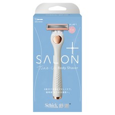 Schick 舒適牌 SALON PLUS 舒綺 極 去角質亮膚仕女除毛刀 敏感肌適用 溫和除毛, 1入, 1組