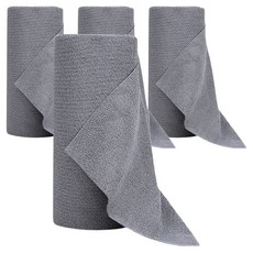 Monopoly 超細纖維可水洗抹布巾 灰色, 20張, 4個