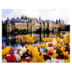 ArtLife 藝術生活 數字油畫DIY DT174 50 x 40cm, 春日饗宴, 1個