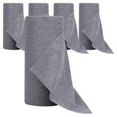 Monopoly 超細纖維可水洗抹布巾 灰色, 20張, 5個