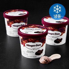 하겐다즈 벨지안 초콜릿 미니컵 멀티팩 아이스크림 (냉동), 100ml, 3개입, 1개