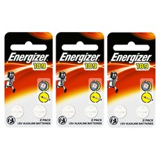 勁量 Energizer 189 1.5V鹼性電池, 2入, 3組