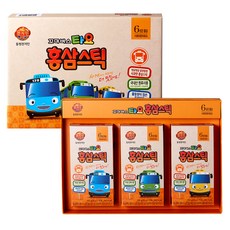 천지인 꼬마버스 타요 6년근 홍삼스틱, 450g, 1개